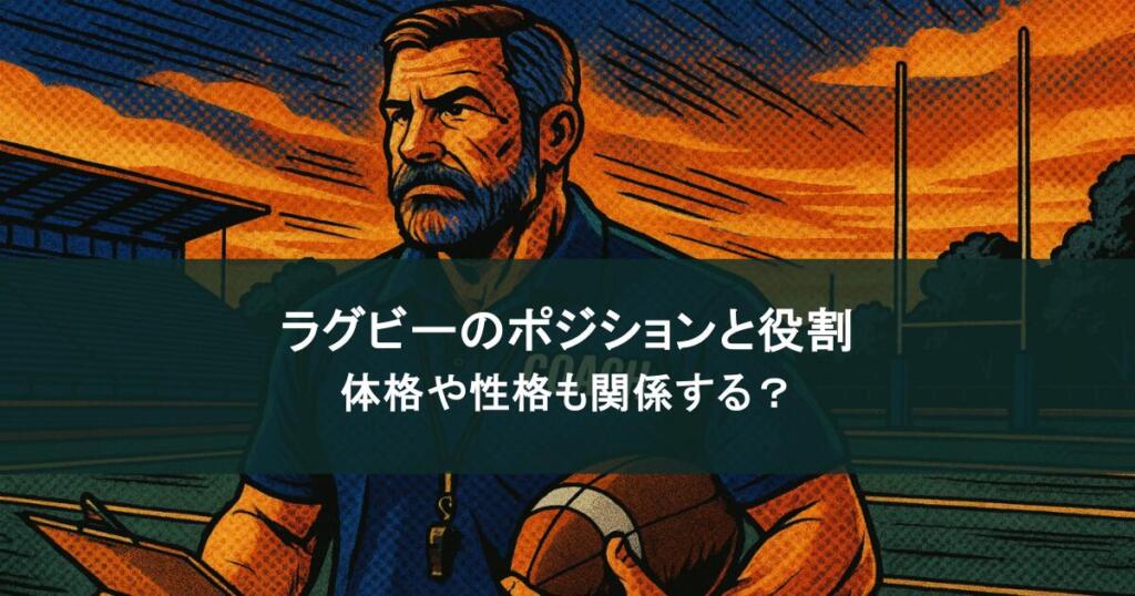 ラグビーのポジションと役割をわかりやすく解説!体格や性格も関係する?