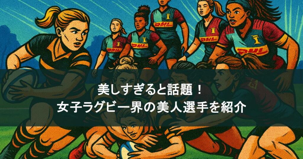 美しすぎると話題！女子ラグビー界の美人選手を紹介！